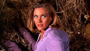 Honor Blackman as Pussy Galore