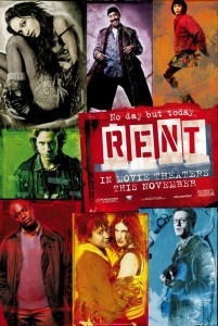 The theatrical poster for RENT.