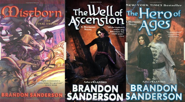 New covers for the original Mistborn trilogy have been revealed