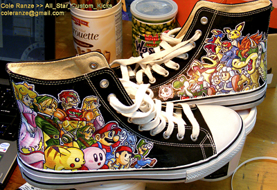 Nintendo shoe store