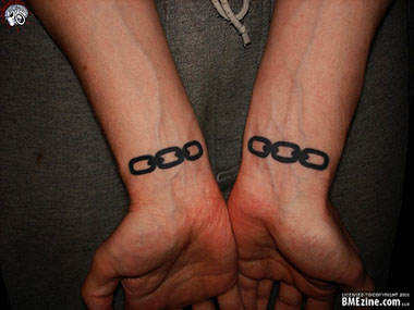 Chain Tattoo Bioshock