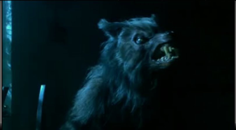 George as a werewolf