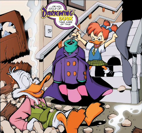 Darkwing Duck comic The Duck Knight Returns