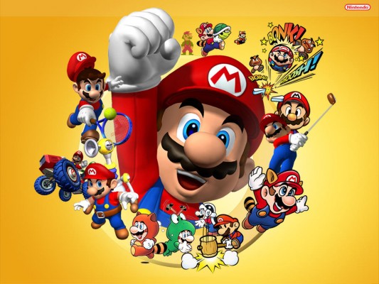 Mario, in many of his forms!