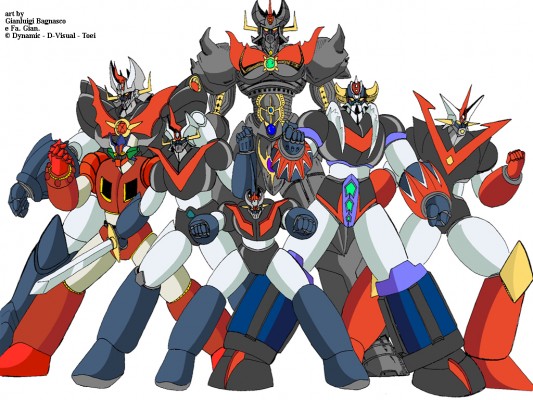 Mazinger! All of them!