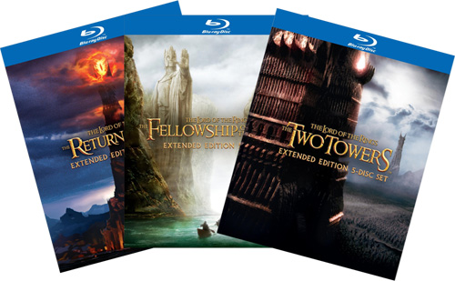 Fandomania » The Lord of the Extended on Blu-ray as Movies