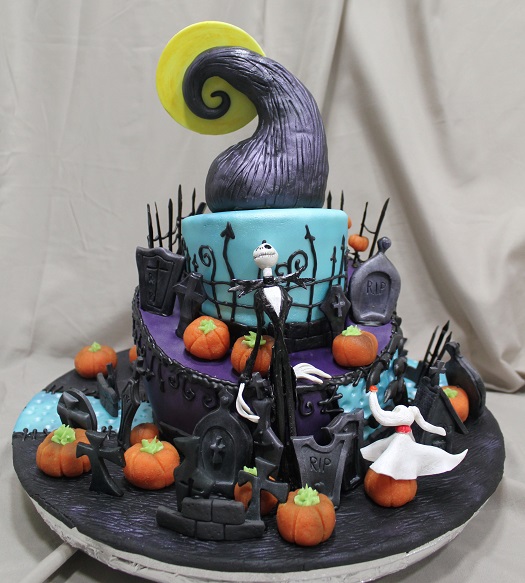 nightmare before christmas sheet cakes