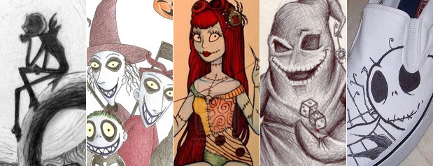 Fandomania » Fan Art Friday: Nightmare Before Christmas 20th