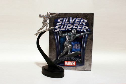 Bowen Designs Silver Surfer Galactus Scale Statue 001