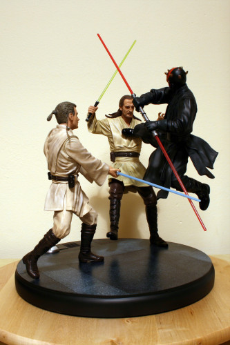 Star Wars Duel of the Fates Diorama Statue 004
