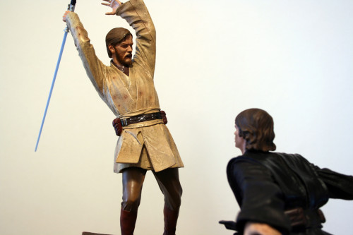 Star Wars Obi-Wan Kenobi Vs Anakin Skywalker Diorama 022