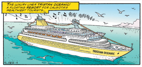 cruise ship comics