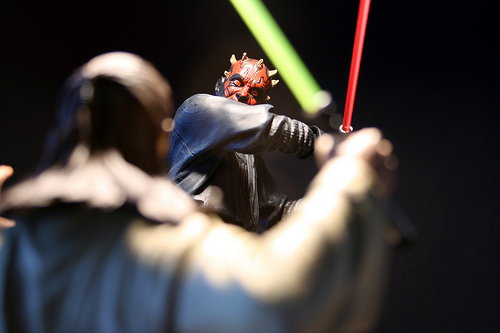 sideshow star wars duel of the fate statue