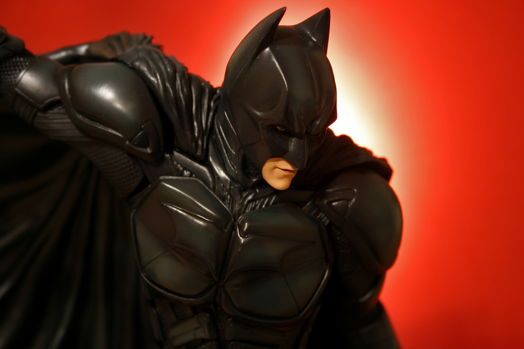 the dark knight statue