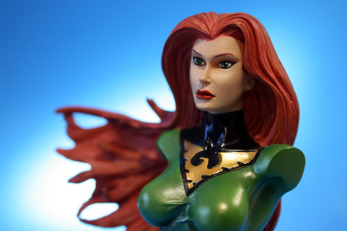 Marvel Icons Jean Grey Bust - Blue Background 001