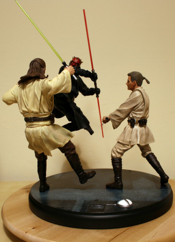 Star Wars Duel of the Fates Diorama Statue 002